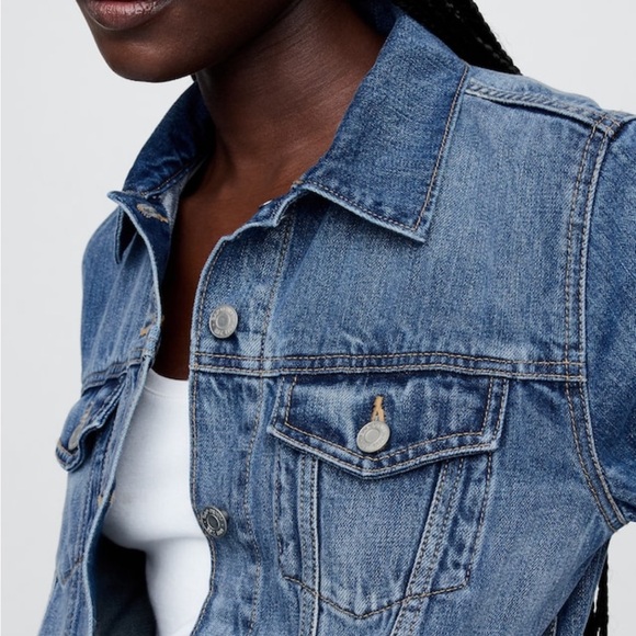 GAP Light Blue Denim Jacket - Picture 4 of 7